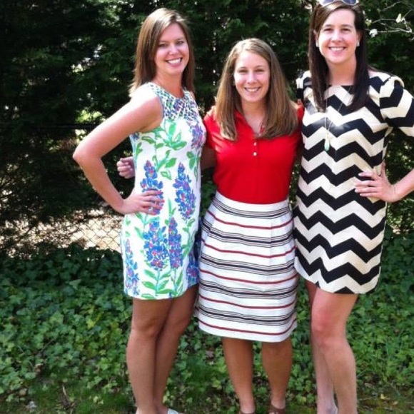 Lilly Pulitzer Ricci Lattice Shift Size 4 - Picture 5 of 5